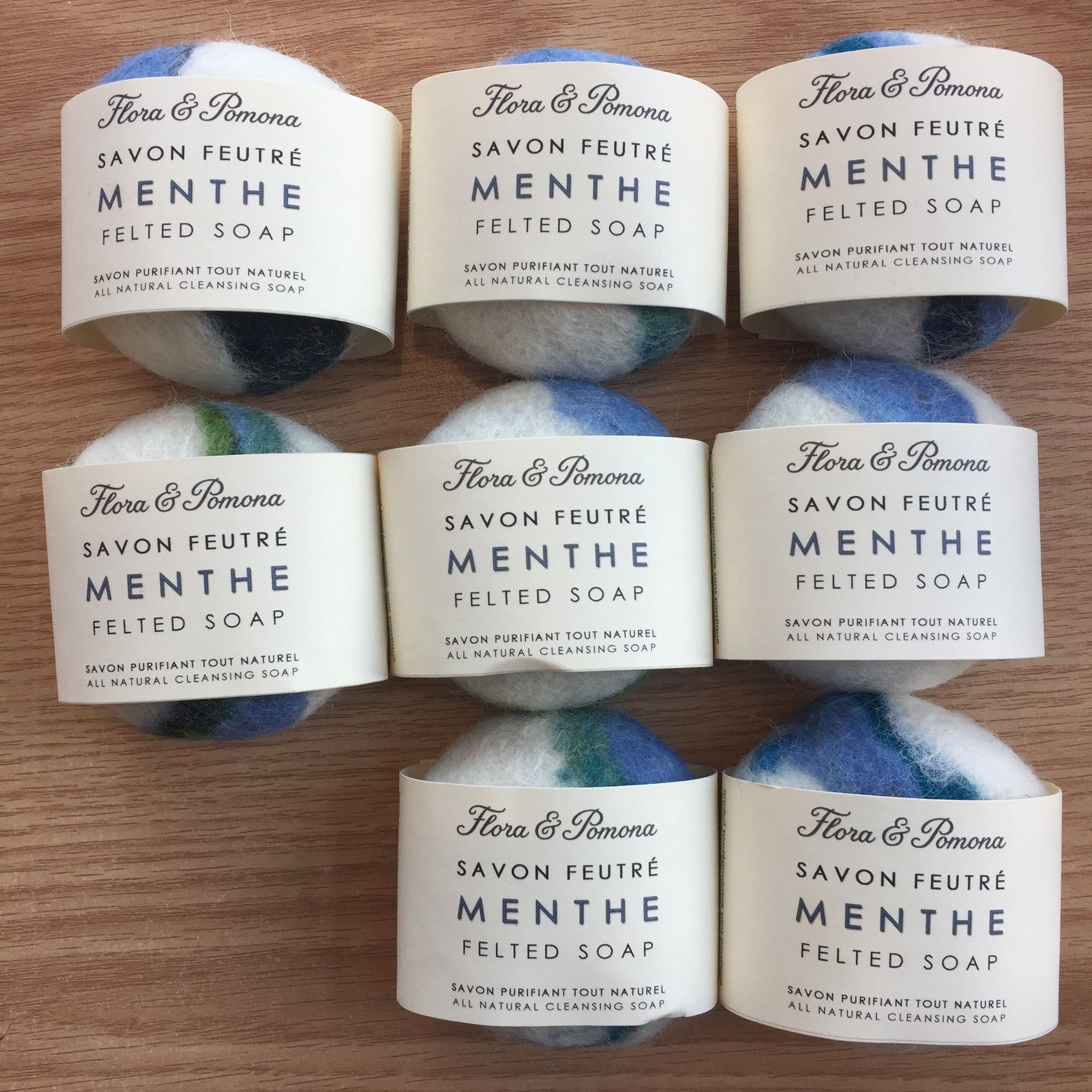 Savon feutré pour le corps
