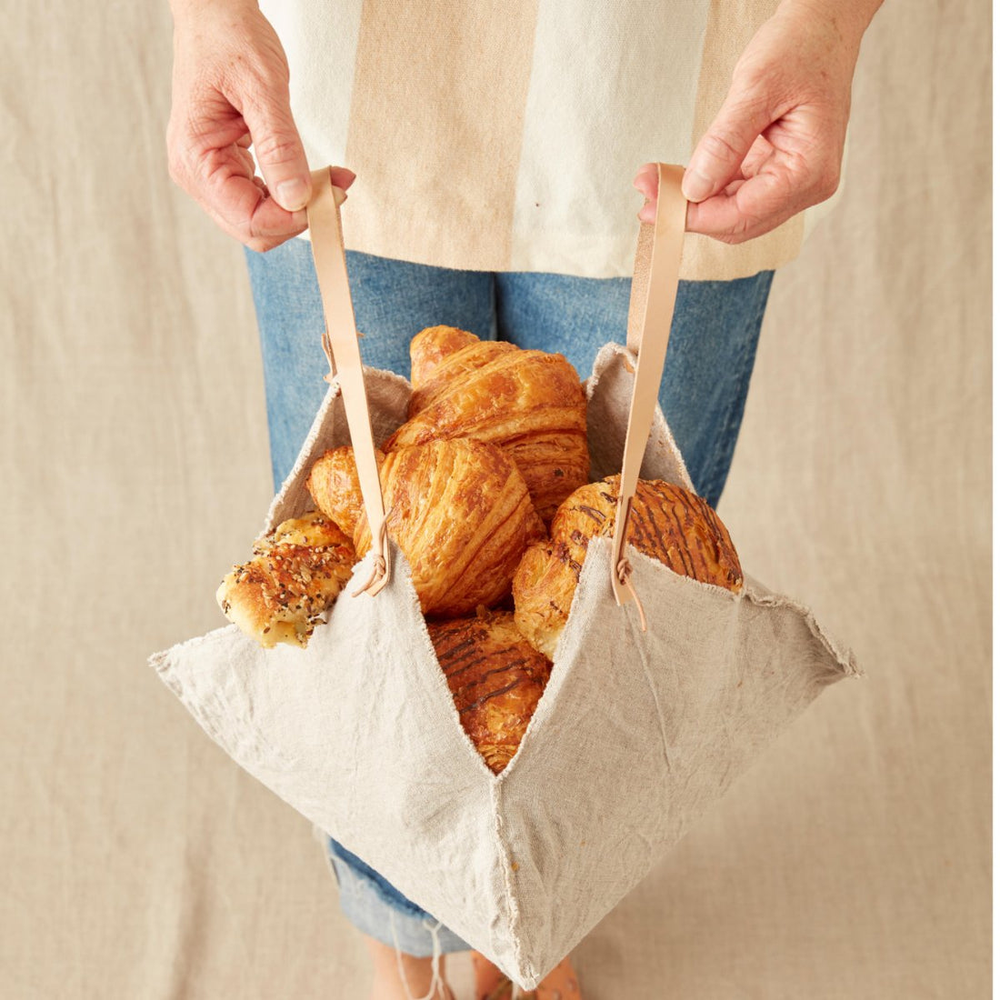 Sac 4 coins en lin