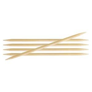 Aiguilles doubles-pointes en bamboo individuelles