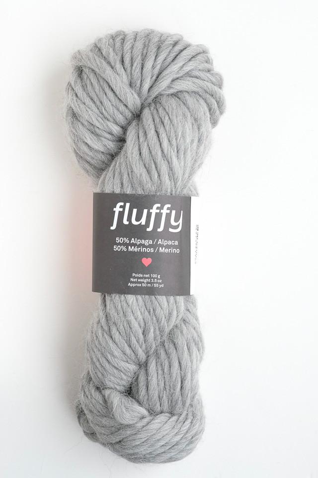 Écheveau de Fluffy couleur Gris