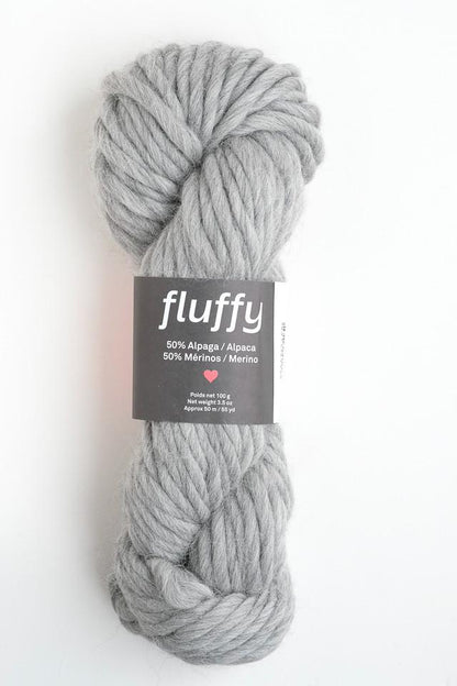 Écheveau de Fluffy couleur Gris