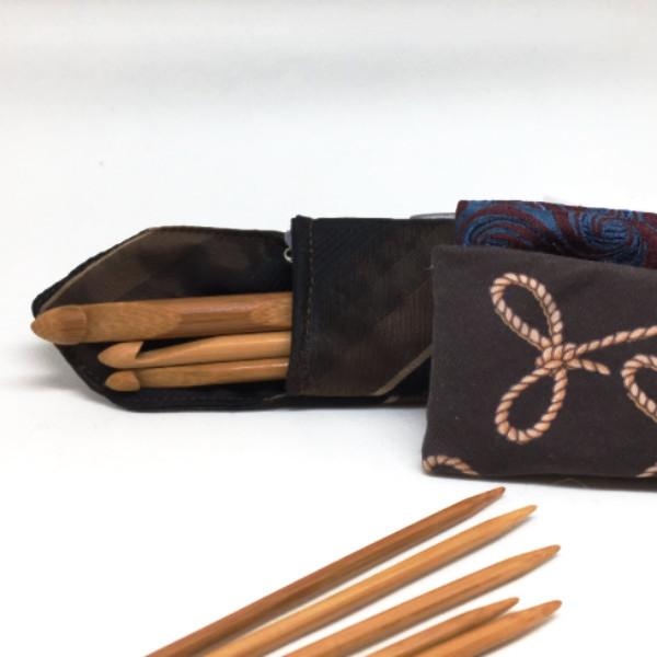 Étui à aiguilles double-pointes ou à crochet