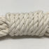 Corde coton macrame naturel gros plan