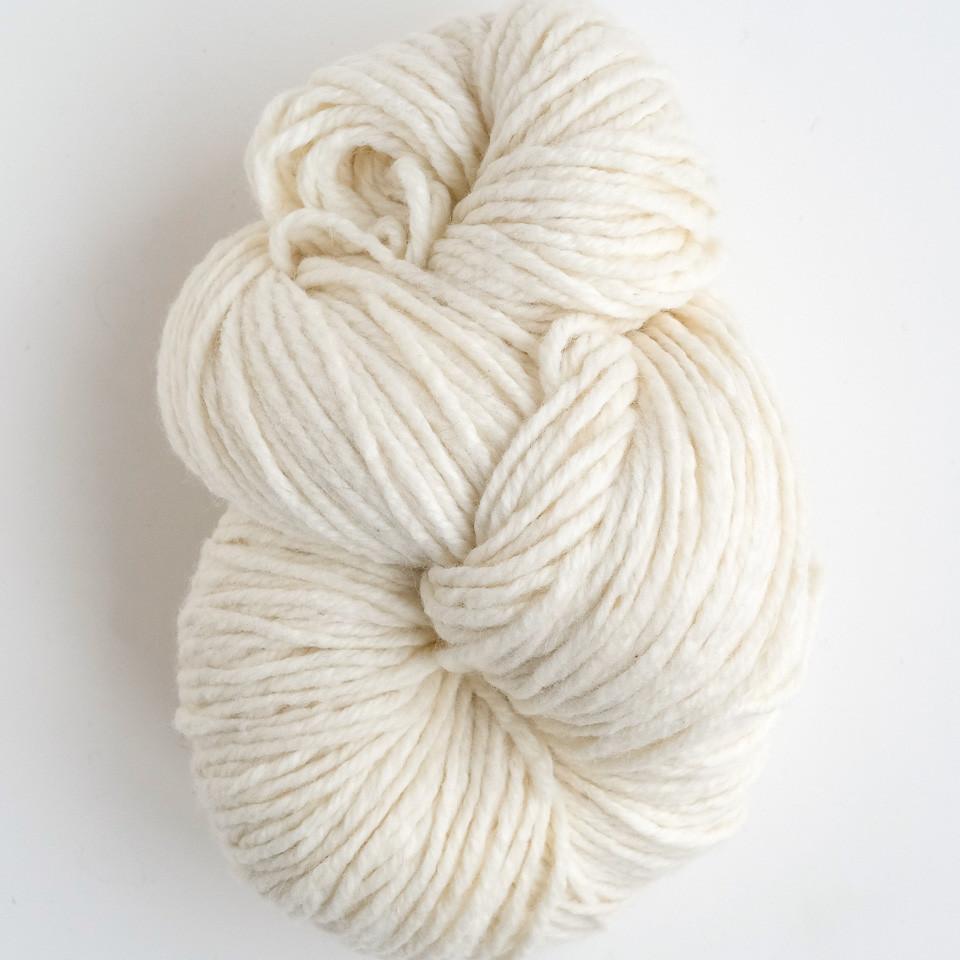 Écheveau de Mérinos Blanc