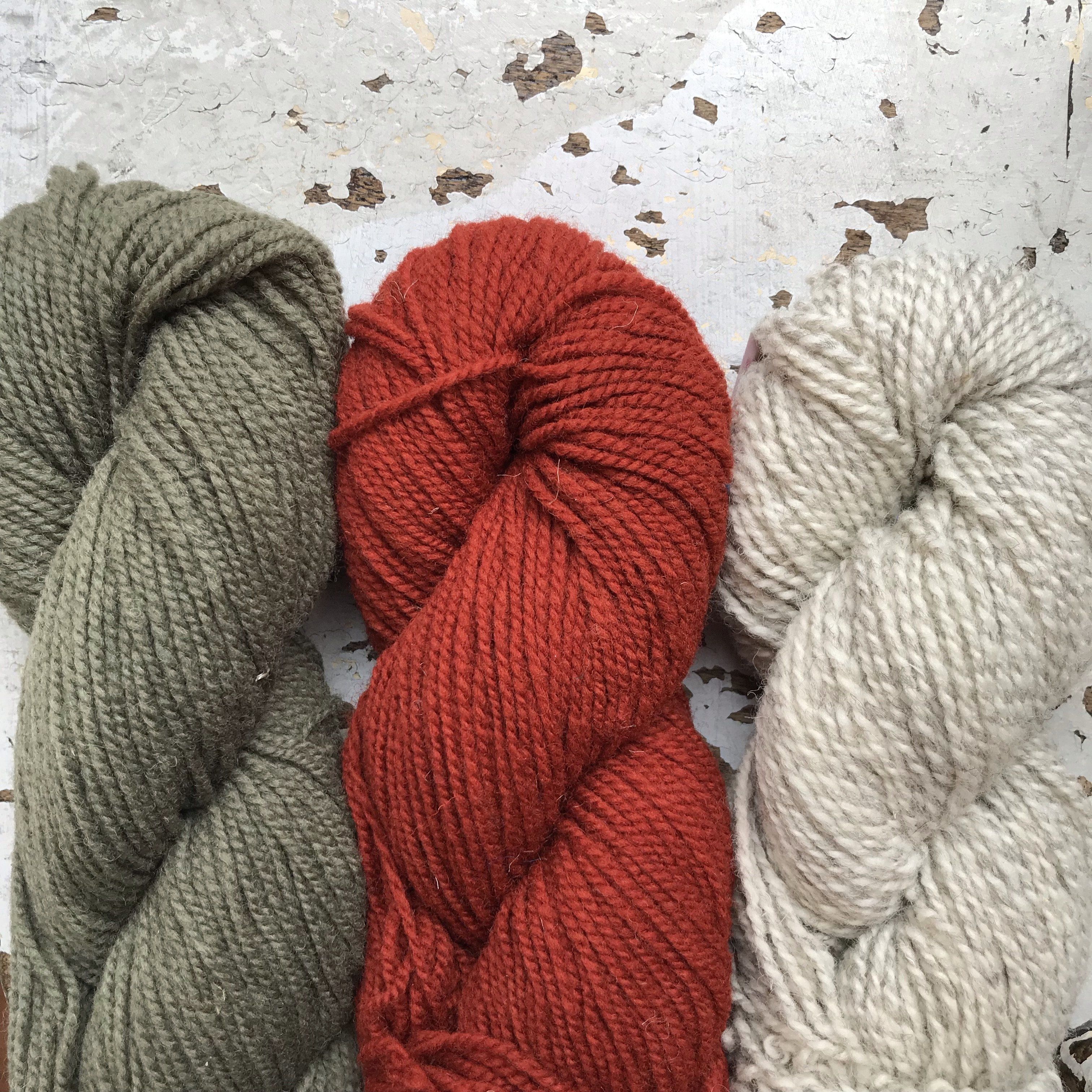 La 100% laine Worsted