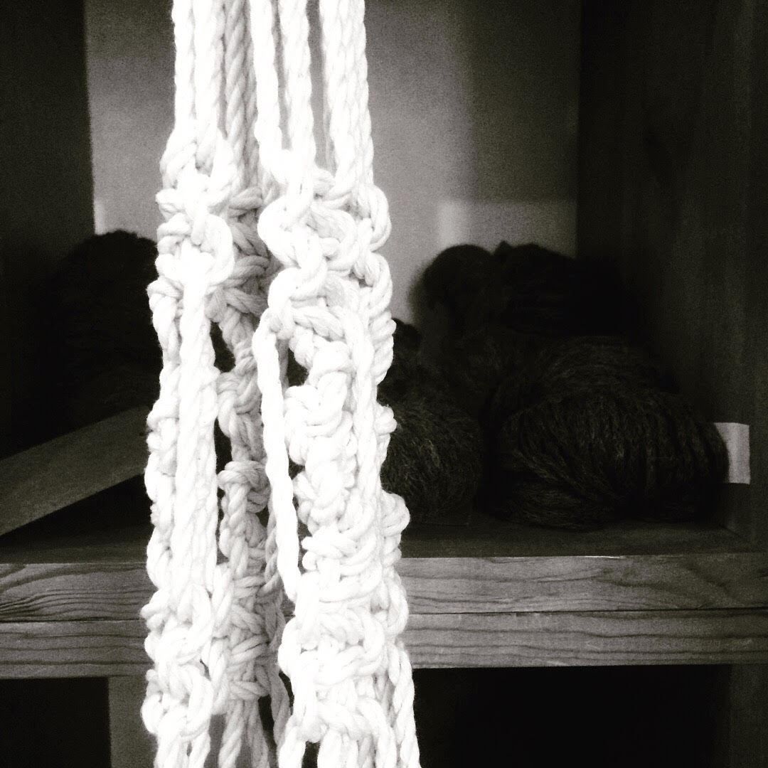 Atelier Support à plante en macramé